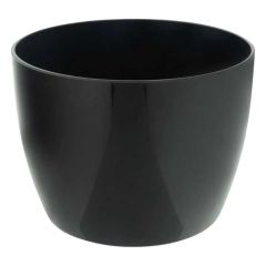 Cachepô Plástico 15 x 15cm - Preto - Mantac