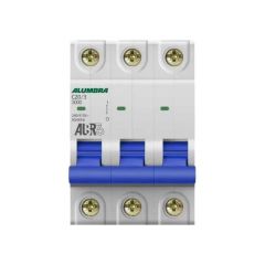 Disjuntor DIN Tripolar C20/3 - 240/415V - 50/60Hz - Alumbra