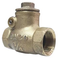 Válvula Retenção Horizontal 3/4" Com Portinhola - Metrox