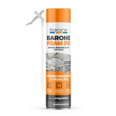 Espuma Expansiva Poliuretana 500ml X 340g Barone