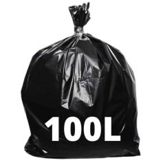 Saco para Lixo 100L Super Reforçado 75x90cm – 5 peças – Sinara