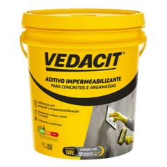 Aditivo Impermeabilizante Para Concreto E Argamassa 18l - Vedacit