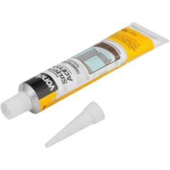 Selante Silicone Acético Transparente - 50g - Vonder