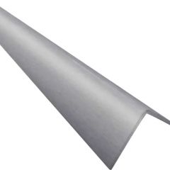 Cantoneira De Alumínio 20 X 20mm X 2.80 Metros Prata - Fame
