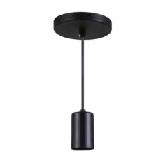 Pendente Stylo Copinho - 1xe27 - Preto Fosco - Reue