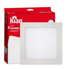 Painel Led Sobrepor Bkl Quadrado - 12w 1260lm - Branco - Kian