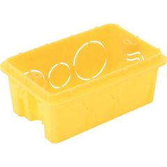 Caixa Luz Plastica Embutir 4 X 2 Amarela - Tramontina