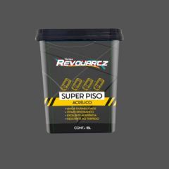 Tinta Piso E Quadras Fosco 3.6l Cinza Chumbo - Revquartz