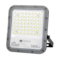 Refletor Projetor Led Solar Fit 100w - IP65 Branca Fria - Kian