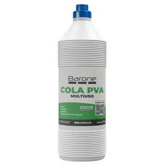 Adesivo PVA Branca 1Kg Multiuso - Barone