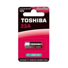 Pilha Eletrônica Alcalina 12v - A23 | Toshiba