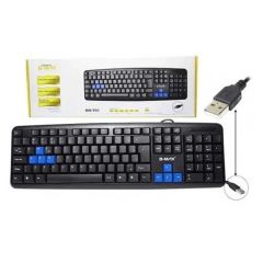 Teclado Com Fio Padrão Usb Preto - Bm-t01 - B-max