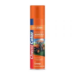 Tinta Spray Agricola Brilhante Laranja 400ml - Chemicolor