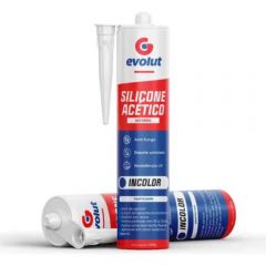 Selante Siliconeacetico Uso Geral Incolor 250g - Evolut
