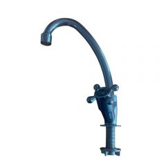 Torneira Cozinha Mesa Bica Movel Abs Preta 1/2 - Hidrotec