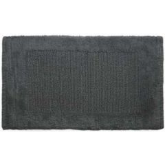 Tapete Algodao Sublime 60 X 100cm Cinza Kapazi