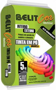Tinta Em Po - 5Kg - Branco - Beliticola