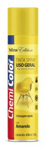 Tinta Spray Brilhante Amarelo 400ml - Chemicolor