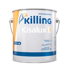 TINTA ESMALTE INDUSTRIAL BRILHANTE 3.6LT BRANCO - KISALUX