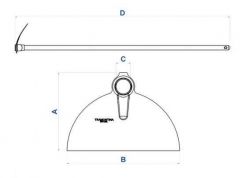 Enxada C/c Larga 2.5 Canavieria Tramontina