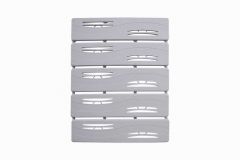 Tapete Astra Rigido 42 X 55cm Cinza