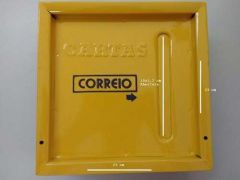 Caixa Correio Mc Chapa Grade Vert.c/mola Amarela
