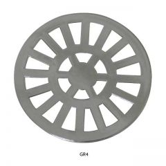 Grelha Astra Gr 4 9,7x9.7cm Redonda Cromada