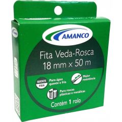 Fita Veda Rosca 18mm X 50m Amanco