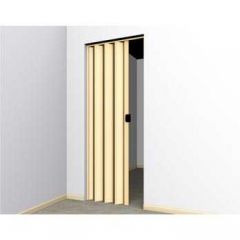 Porta Sanfonada 080x210cm Plasbil Areia