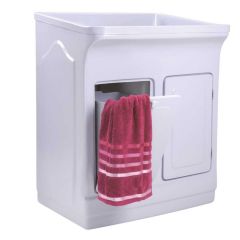 Tanque 52 Litros Tulha Gran. Travertino C/balcao Fibertanque