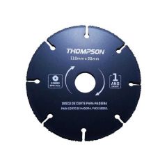 Disco Corte Madeira - Pvc - Gesso - 110 X 20mm - Thompson