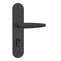 Fechadura Carpi Externa 804/33 Espelho Preto Fosco - Stam